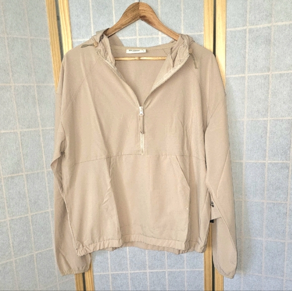 Quarter Zip Pull Over Lightweight Jacket - Picture 1 of 5